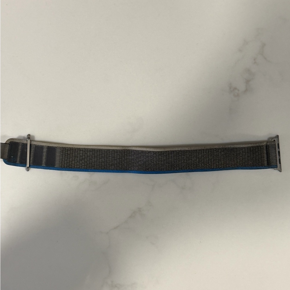 Apple Watch Strap with Blue Edge - Apple Brand